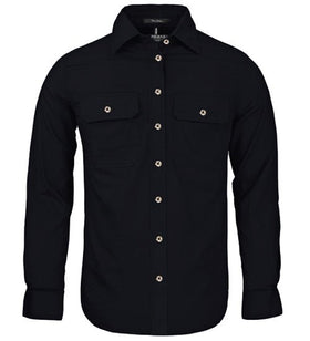 Pilbara RM600BT Women's Open Front L/S Shirt - AJP Industrial Supplies - I28335S91086C43325