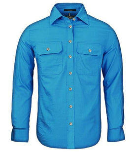 Pilbara RM600BT Women's Open Front L/S Shirt - AJP Industrial Supplies - I25635S73391C35135