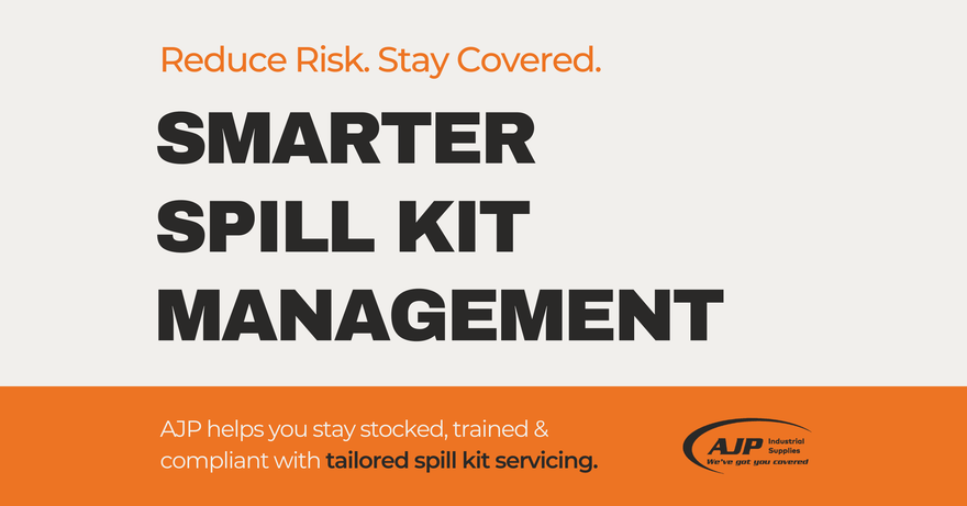 Spill Kit Audits & Replenishment: A Safer, Smarter Way to Manage Workplace Spills - AJP Industrial Supplies