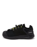 1 x - flow Safety Shoe - Black/Yellow - AJP Industrial Supplies - uvex - 65398 - 070