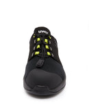 1 x - flow Safety Shoe - Black/Yellow - AJP Industrial Supplies - uvex - 65398 - 070