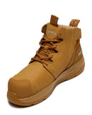 2 x - flow zip side safety boot - Tan - AJP Industrial Supplies - uvex - 65468 - 6sw