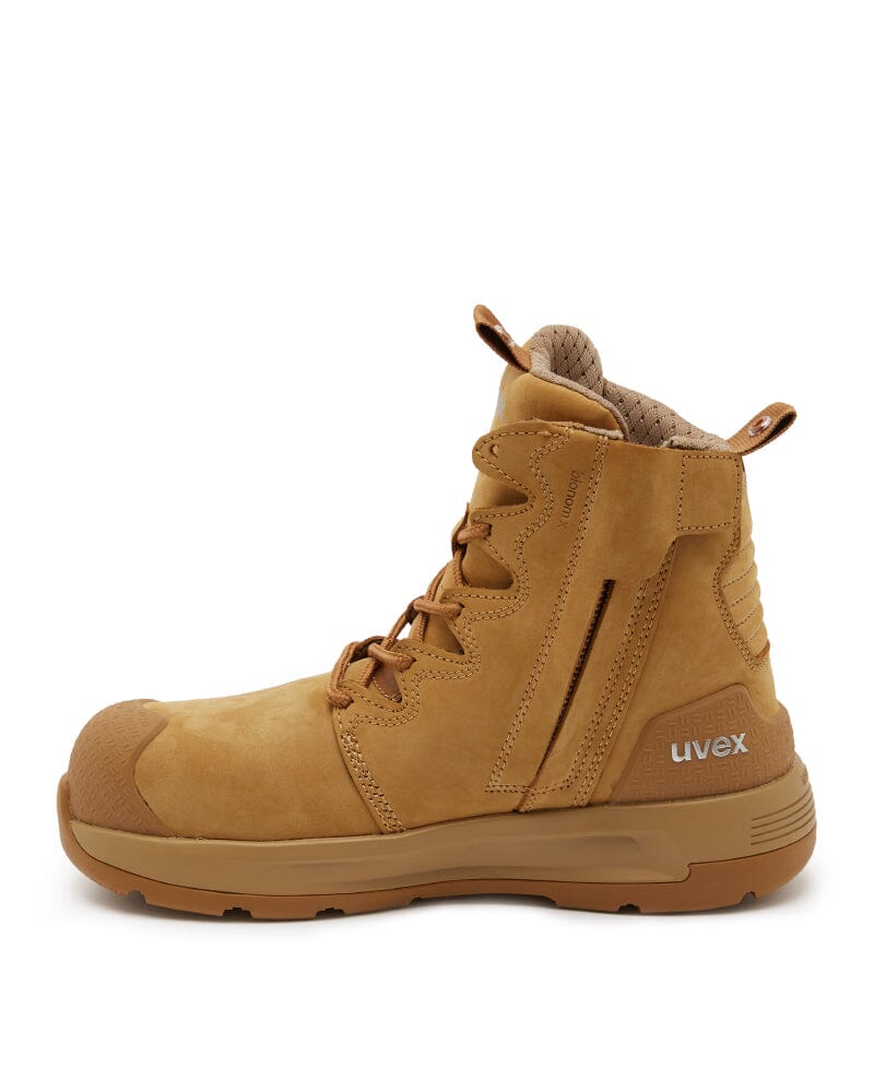 3 x - flow Penetration Resistant Safety Boot - Tan - AJP Industrial Supplies - uvex - 65412 - 8sw