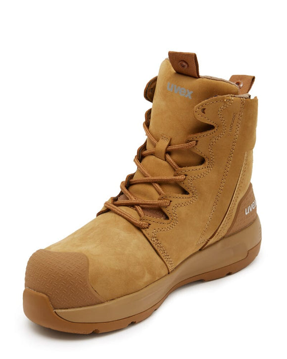 3 x - flow Penetration Resistant Safety Boot - Tan - AJP Industrial Supplies - uvex - 65412 - 8sw