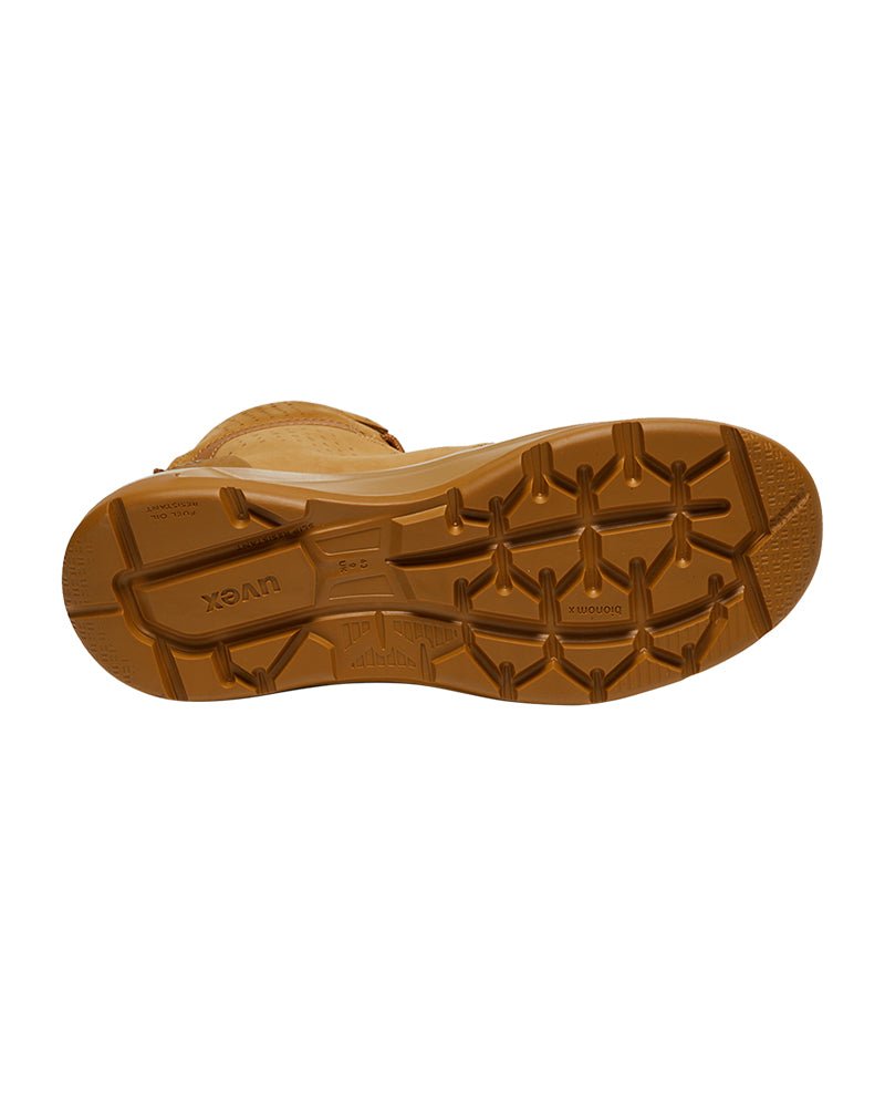 3 x - flow safety boot - Tan - AJP Industrial Supplies - uvex - 65418 - 6sw