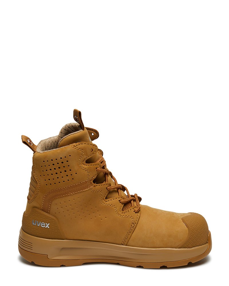 3 x - flow safety boot - Tan - AJP Industrial Supplies - uvex - 65418 - 6sw