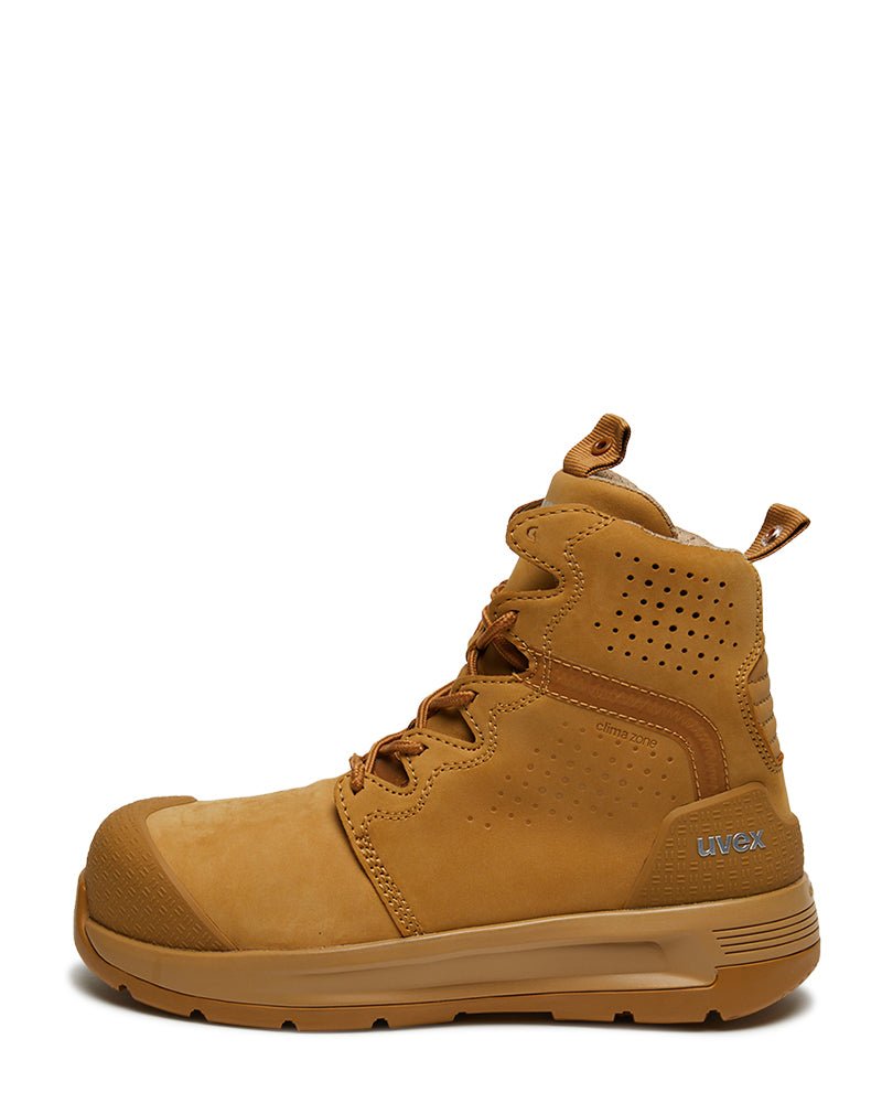 3 x - flow safety boot - Tan - AJP Industrial Supplies - uvex - 65418 - 6sw