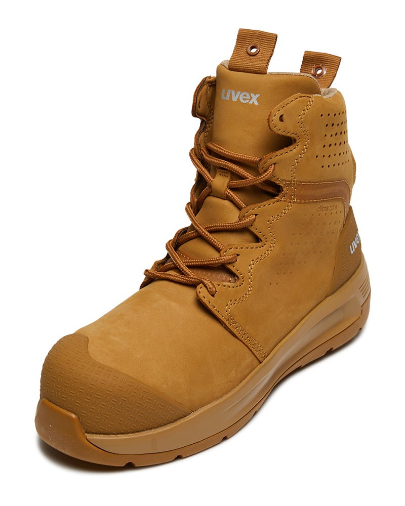 3 x - flow safety boot - Tan - AJP Industrial Supplies - uvex - 65418 - 6sw