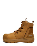 3 x - flow zip side safety boot - Tan - AJP Industrial Supplies - uvex - 65458 - 4sw