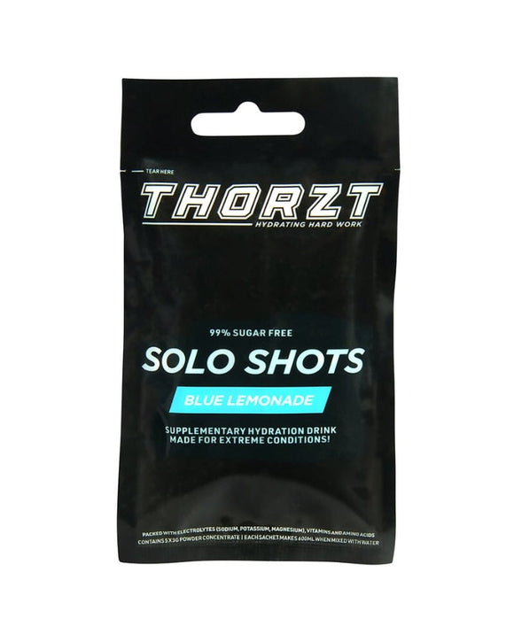 5 Pack Sugar Free Solo Shots - Blue Lemonade - AJP Industrial Supplies - thorzt - thvp5 - bl