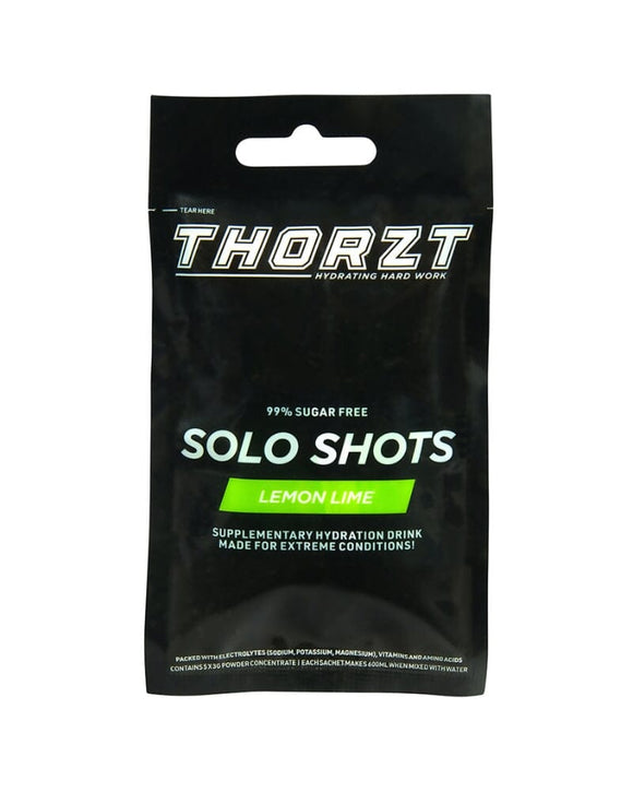 5 Pack Sugar Free Solo Shots - Lemon Lime - AJP Industrial Supplies - thorzt - thvp5 - ll