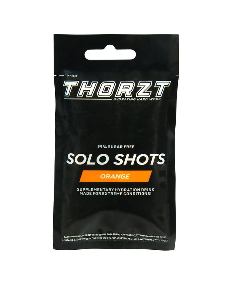5 Pack Sugar Free Solo Shots - Orange - AJP Industrial Supplies - thorzt - thvp5 - or