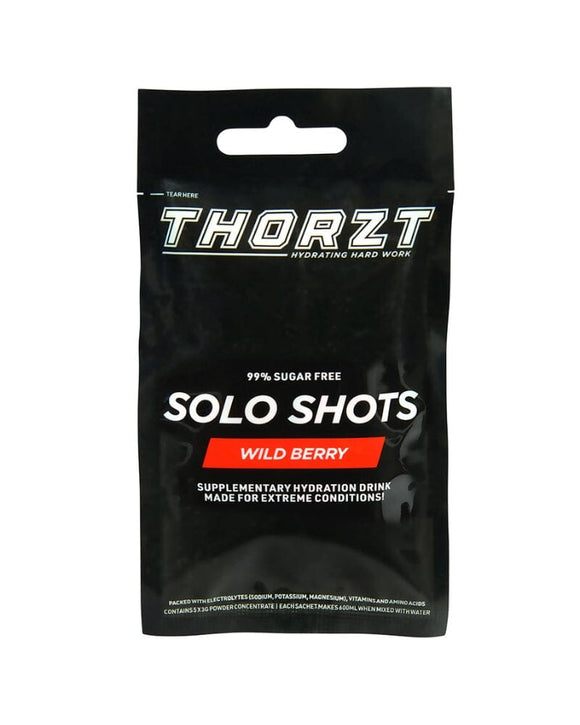 5 Pack Sugar Free Solo Shots - Wildberry - AJP Industrial Supplies - thorzt - thvp5 - wb