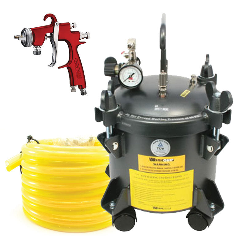 10L Non Agitation Pressure Pot Kit with Hose
