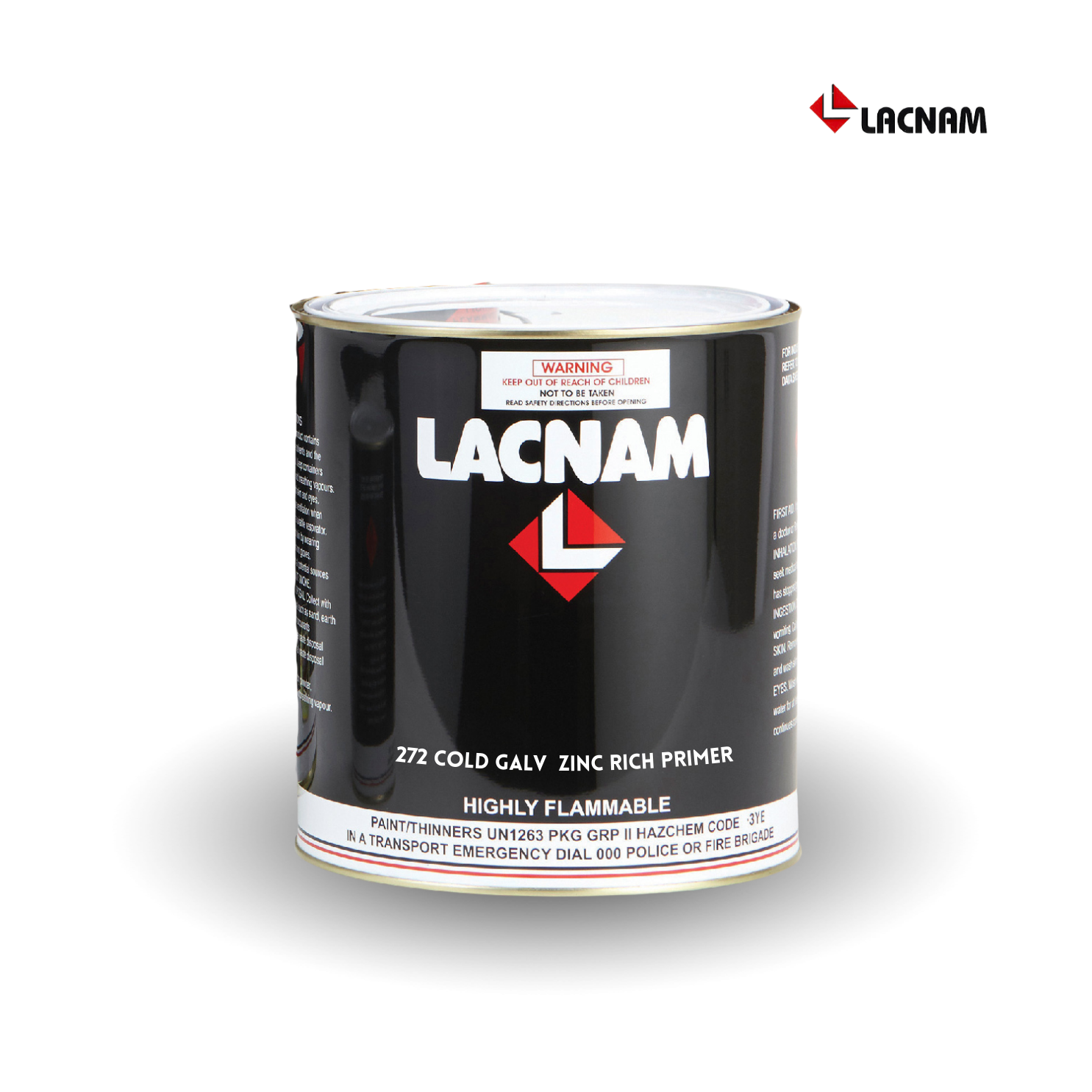 Lacnam 272 Cold Galv Zinc Rich Primer 4L