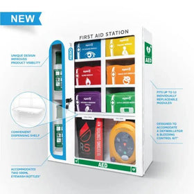 AEROKIT First Aid Station with 6 Modules - AJP Industrial Supplies - AFAKSTN