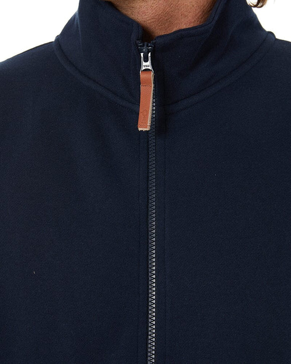 Classic Zip Through Fleece Sweater - French Navy - AJP Industrial Supplies - ritemate - rmpc092 - fn - s