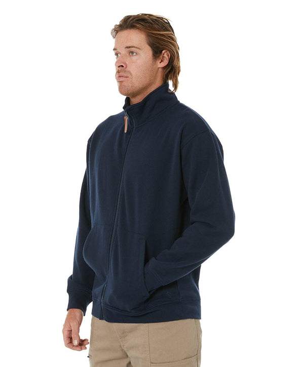 Classic Zip Through Fleece Sweater - French Navy - AJP Industrial Supplies - ritemate - rmpc092 - fn - s