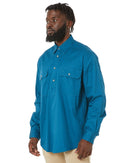 Closed Front Cotton Twill Shirt LS - Diesel - AJP Industrial Supplies - ritemate - rm200cf - diesel - xs