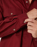 Closed Front Cotton Twill Shirt LS - Ochre - AJP Industrial Supplies - ritemate - rm200cf - ochre - xs