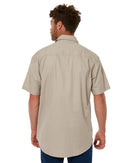 Closed Front SS Shirt - Clay - AJP Industrial Supplies - ritemate - rm200cfs - clay - s