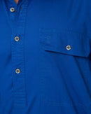 Closed Front SS Shirt - Cobalt - AJP Industrial Supplies - ritemate - rm200cfs - cobalt - s