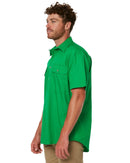 Closed Front SS Shirt - Emerald - AJP Industrial Supplies - ritemate - rm200cfs - emerald - s