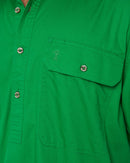 Closed Front SS Shirt - Emerald - AJP Industrial Supplies - ritemate - rm200cfs - emerald - s