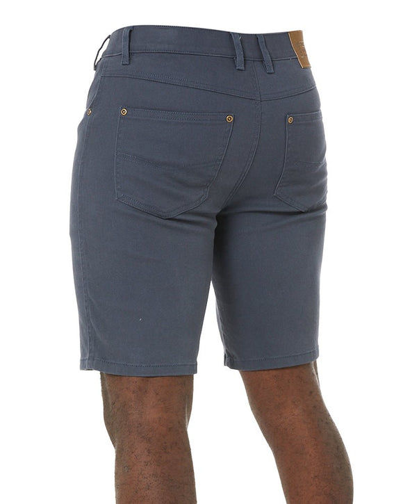 Cotton Stretch Jean Short - Gunmetal Blue - AJP Industrial Supplies - ritemate - rmpc033 - gunmetal - blue - 77