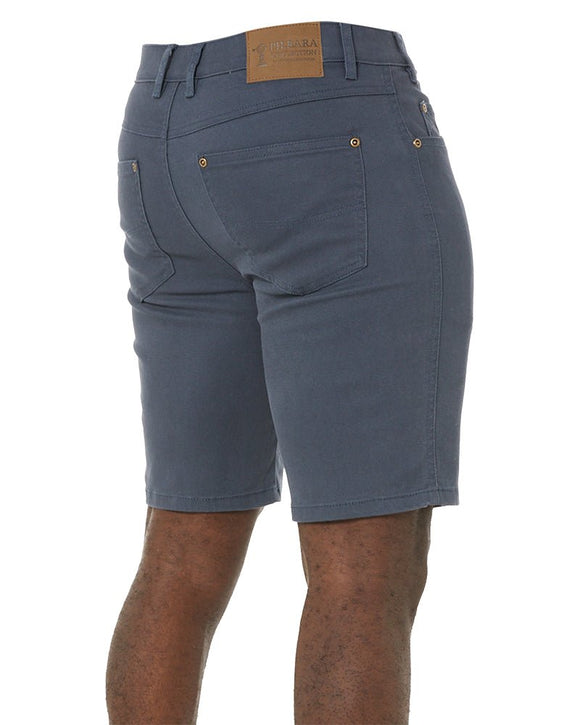 Cotton Stretch Jean Short - Gunmetal Blue - AJP Industrial Supplies - ritemate - rmpc033 - gunmetal - blue - 77
