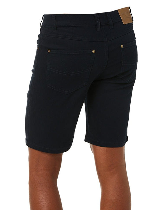 Cotton Stretch Jean Short - Ink Navy - AJP Industrial Supplies - ritemate - rmpc033 - in - 77