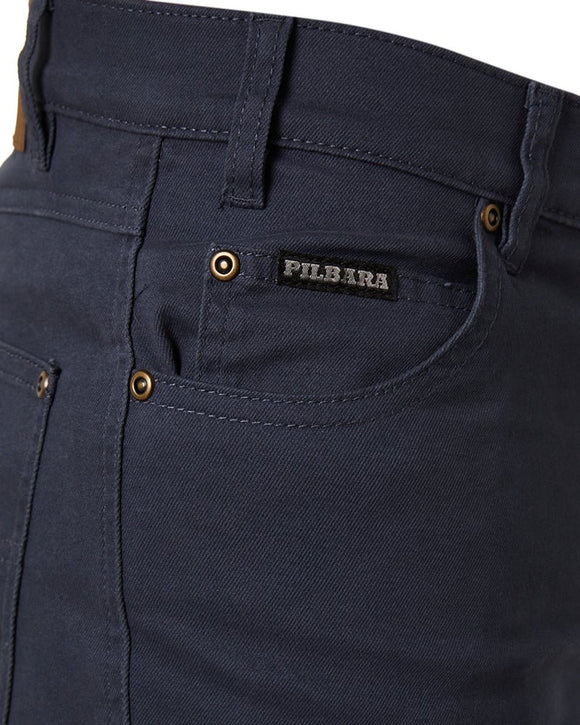 Cotton Stretch Jeans - Gunmetal Blue - AJP Industrial Supplies - ritemate - rmpc014 - gmb - 77