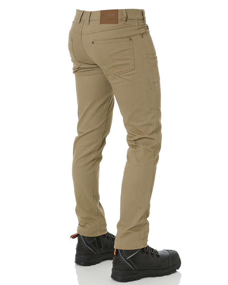 Cotton Stretch Jeans - Seagrass - AJP Industrial Supplies - ritemate - rmpc014 - sg - 77