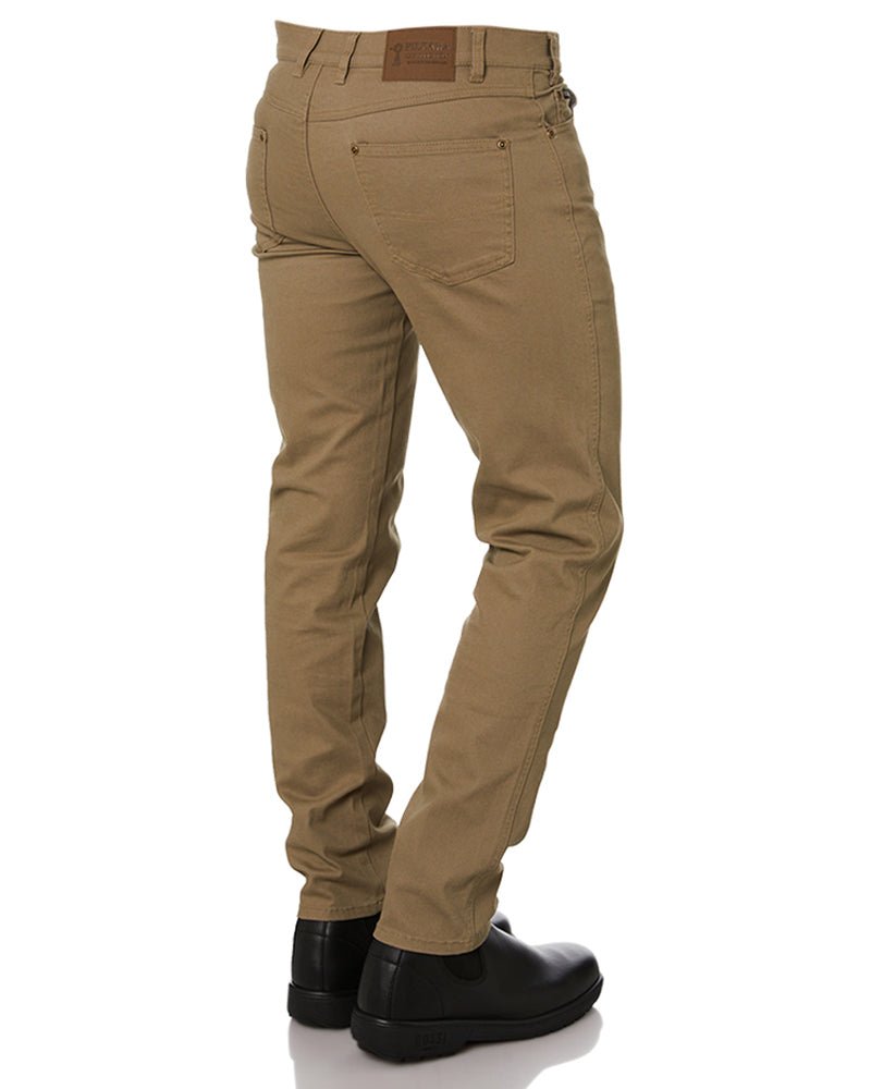 Cotton Stretch Jeans - Wheat - AJP Industrial Supplies - ritemate - rmpc014 - wheat - 77