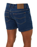 Denim Trucker Shorts - Denim - AJP Industrial Supplies - ritemate - rm112tsd - 77r