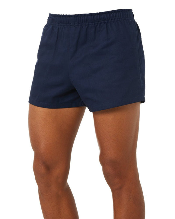 Elastic Waist Shorts - Navy - AJP Industrial Supplies - ritemate - rm301ews - navy - 77r