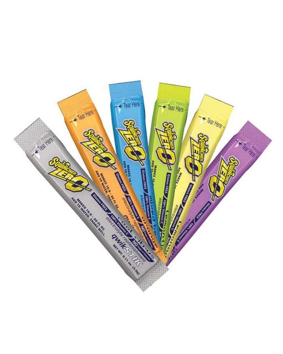 Electrolyte Sugar Free Qwik Stiks 50 Per Pack - Mixed Flavour - AJP Industrial Supplies - 04D - SQ0104