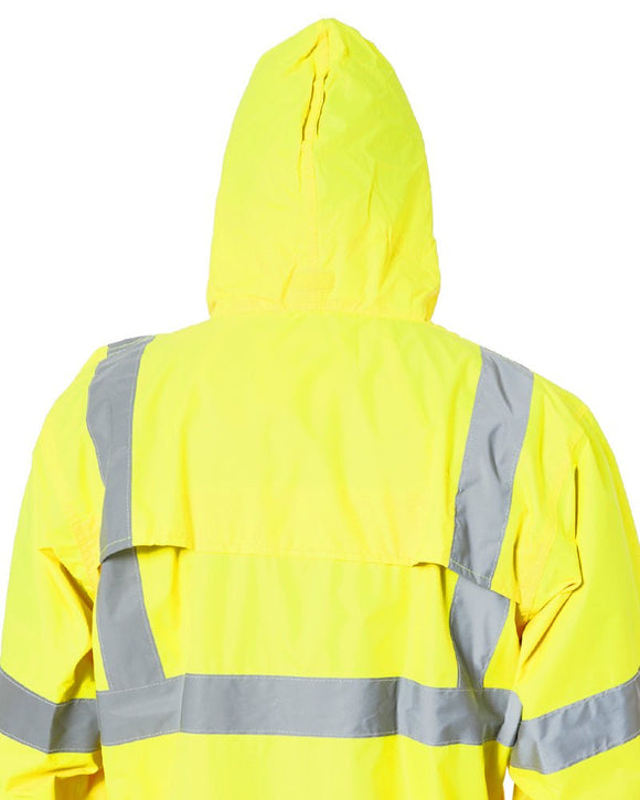Hi - Vis Coat - Yellow - AJP Industrial Supplies - portwest - h445 - s