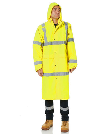 Hi - Vis Coat - Yellow - AJP Industrial Supplies - portwest - h445 - s