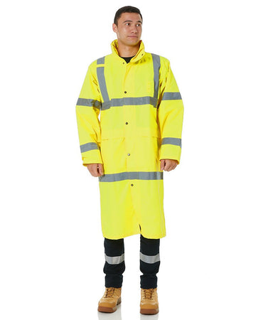 Hi - Vis Coat - Yellow - AJP Industrial Supplies - portwest - h445 - s