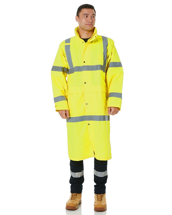 Hi - Vis Coat - Yellow - AJP Industrial Supplies - portwest - h445 - s