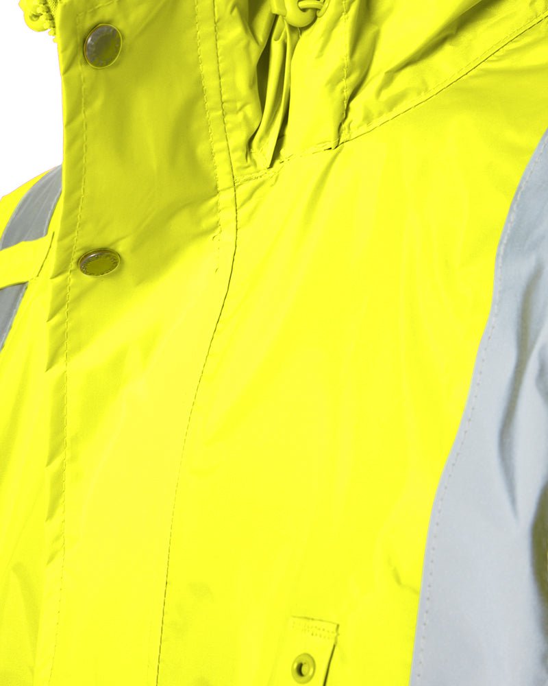 Hi - Vis Coat - Yellow - AJP Industrial Supplies - portwest - h445 - s