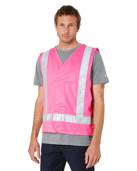 Hi Vis Night Safety Vest - Pink - AJP Industrial Supplies - ritemate - rm4245t - pink - xs