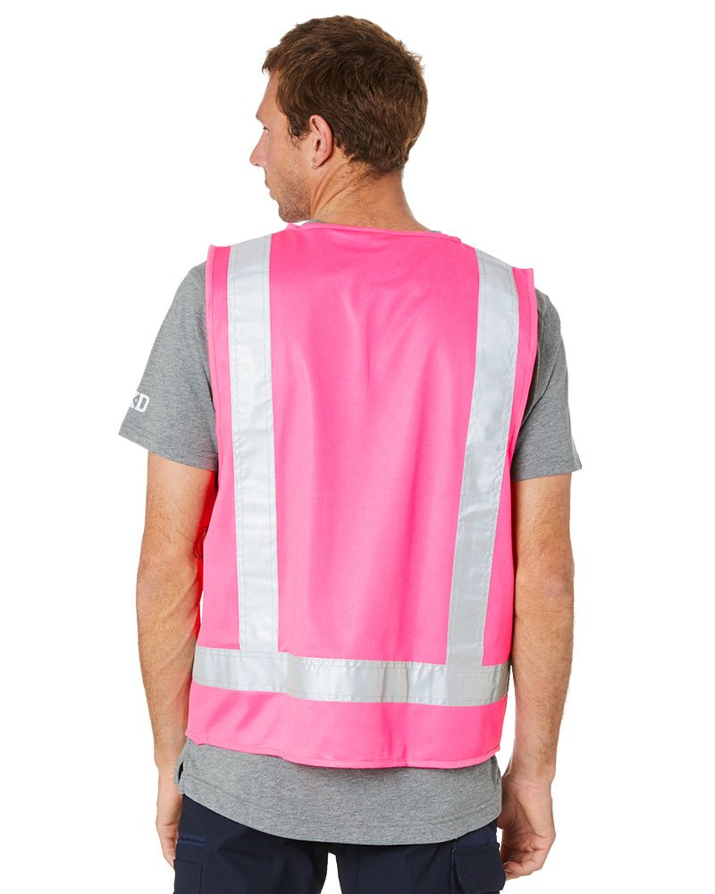 Hi Vis Night Safety Vest - Pink - AJP Industrial Supplies - ritemate - rm4245t - pink - xs