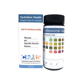Hydration Test Strips, 100 Pack - AJP Industrial Supplies - GY2141