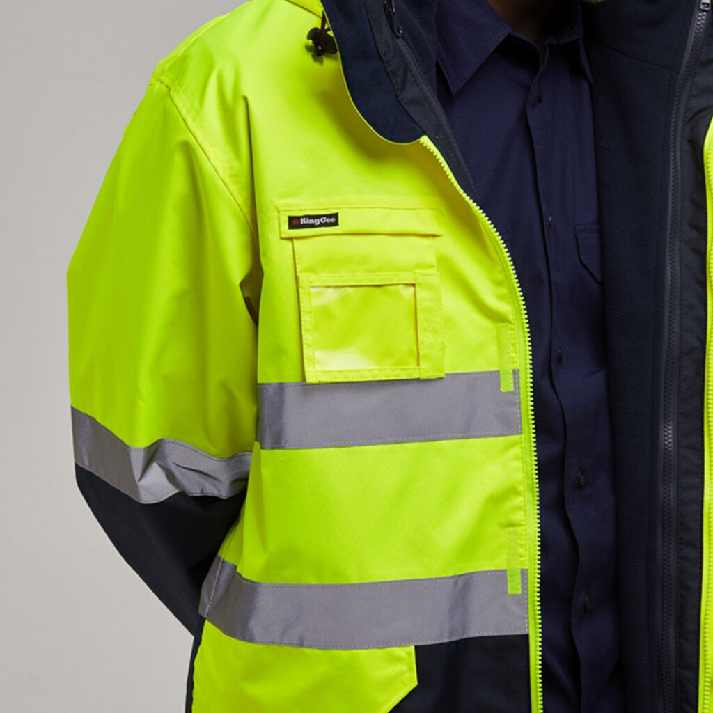 King Gee 4 in 1 Waterproof Wet Weather Jacket (K55300) - 0