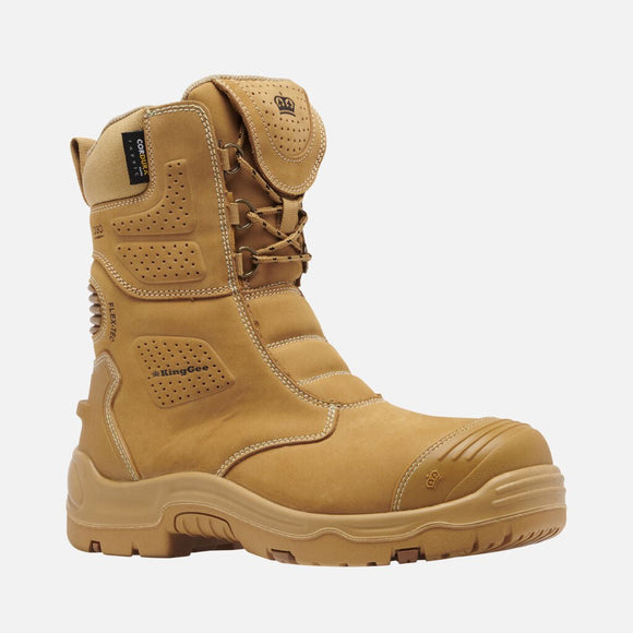 King Gee Bennu Pro 9 Work Boot (K28007) - AJP Industrial Supplies - K28007 - Wheat - 3 AU/UK
