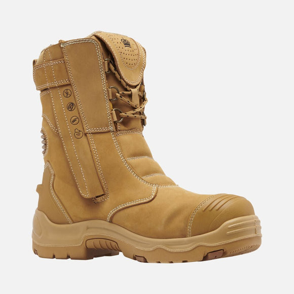 King Gee Bennu Pro 9 Work Boot (K28007) - AJP Industrial Supplies - K28007 - Wheat - 3 AU/UK