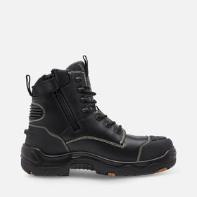 King Gee ONYX 6CZ Composite Toe Work Boot (K28000) - AJP Industrial Supplies - K28000 - Black - 3 AU/UK