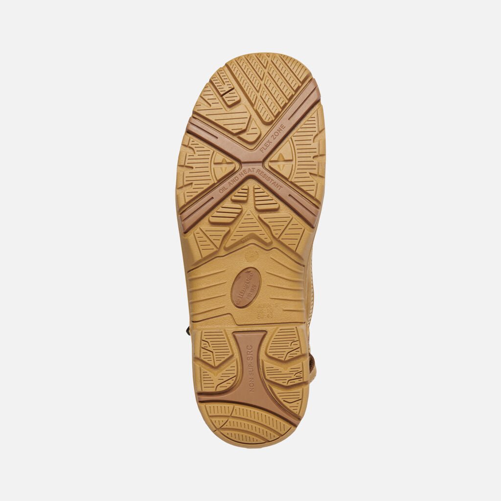 King Gee ONYX 6CZ Composite Toe Work Boot (K28001) - AJP Industrial Supplies - K28001 - Wheat - 3 AU/UK